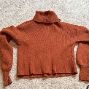 Urban Outfitters Rust Cowl Neck Sweater